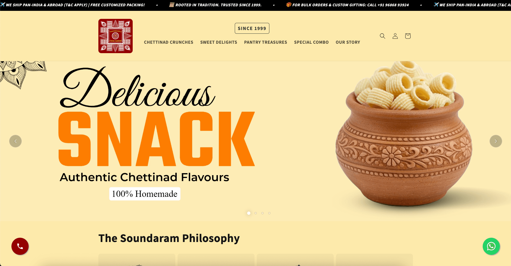 Soundaram's Chettinad Sweets & Snacks